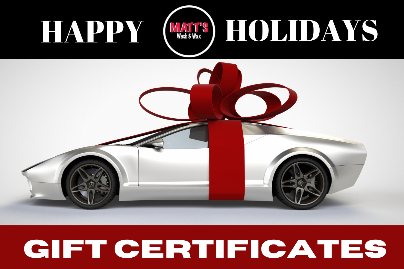 Auto Detailing Gift Cards, Vermont